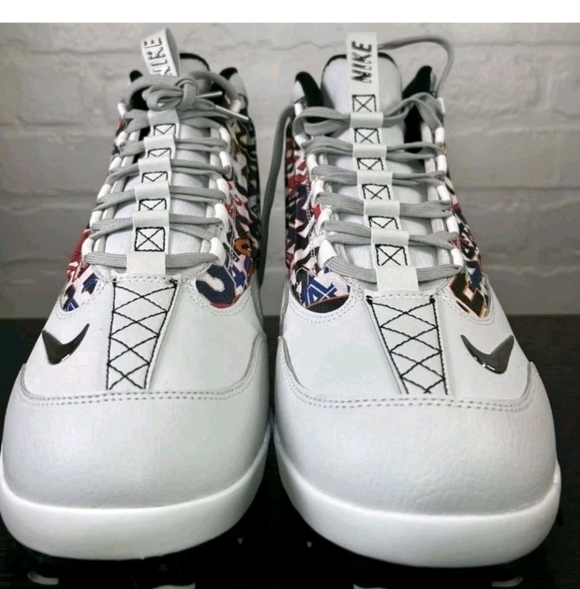 Nike Griffey 2 MCS Jackie Robinson Baseball Cleats Size 11 Grey HJ4509-001 - Picture 3 of 5